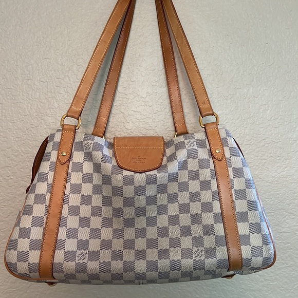 Authentic LOUIS VUITTON Damier Azur Stresa PM Bag - Picture 5 of 10